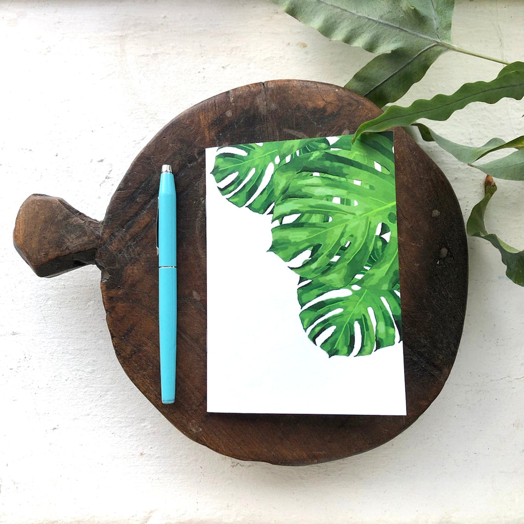 Monstera Plant A6 Notebook