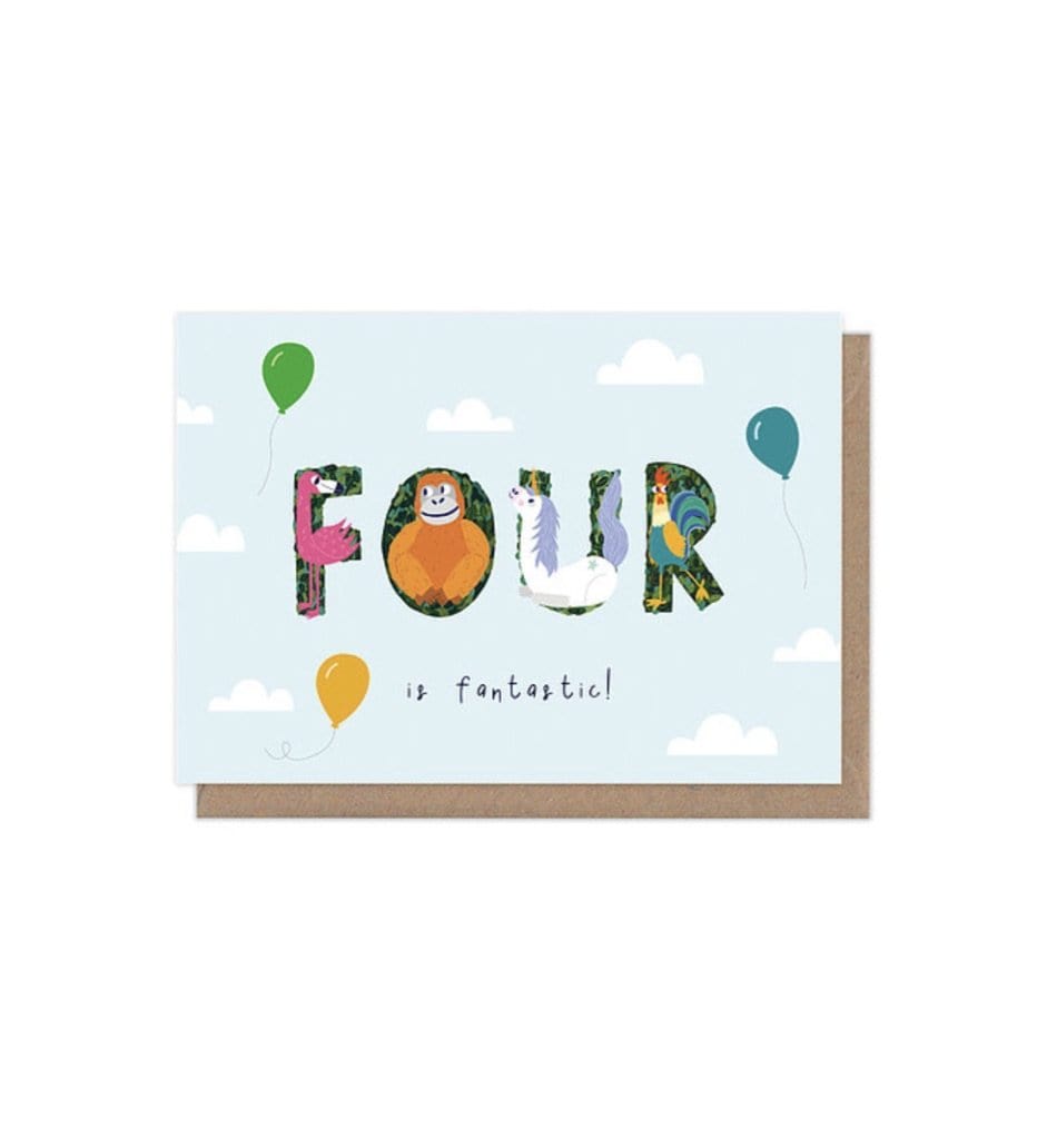 Age 4 Card