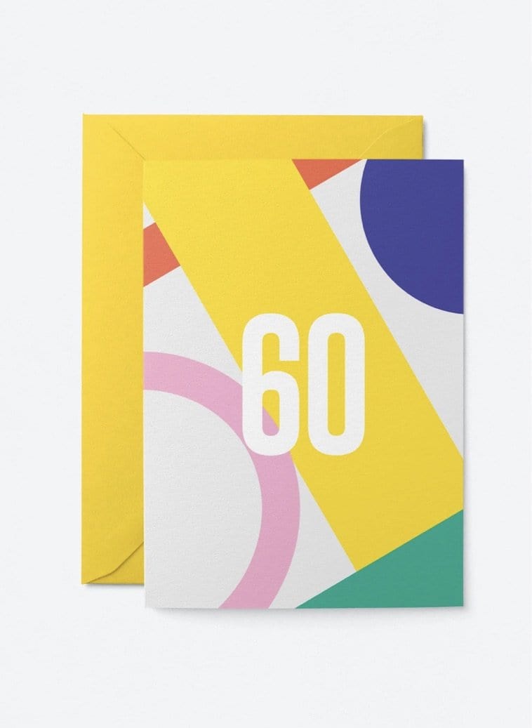Age 60 Card