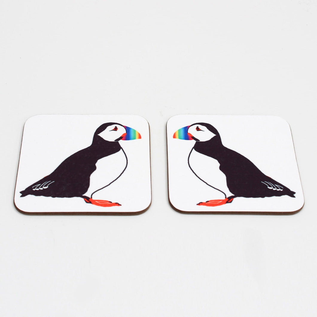 Puffin Coasters