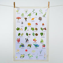 Load image into Gallery viewer, Foraging Tea Towel
