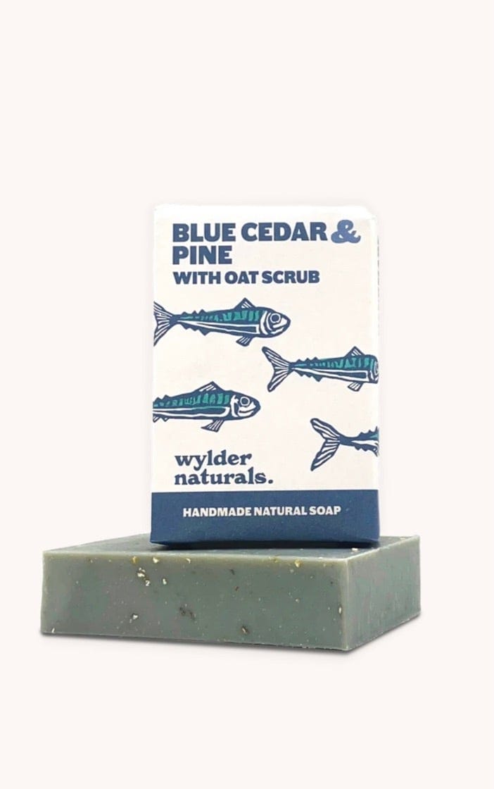 Blue Cedar & Pine with Oats Soap - 115g