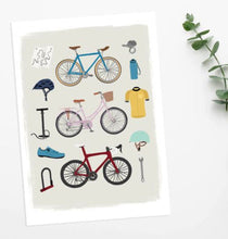 Load image into Gallery viewer, Bike Kit Print (unframed)
