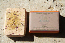 Load image into Gallery viewer, Sunny Luxury Bath Fizz - Orange, Calendula &amp; Frankincense
