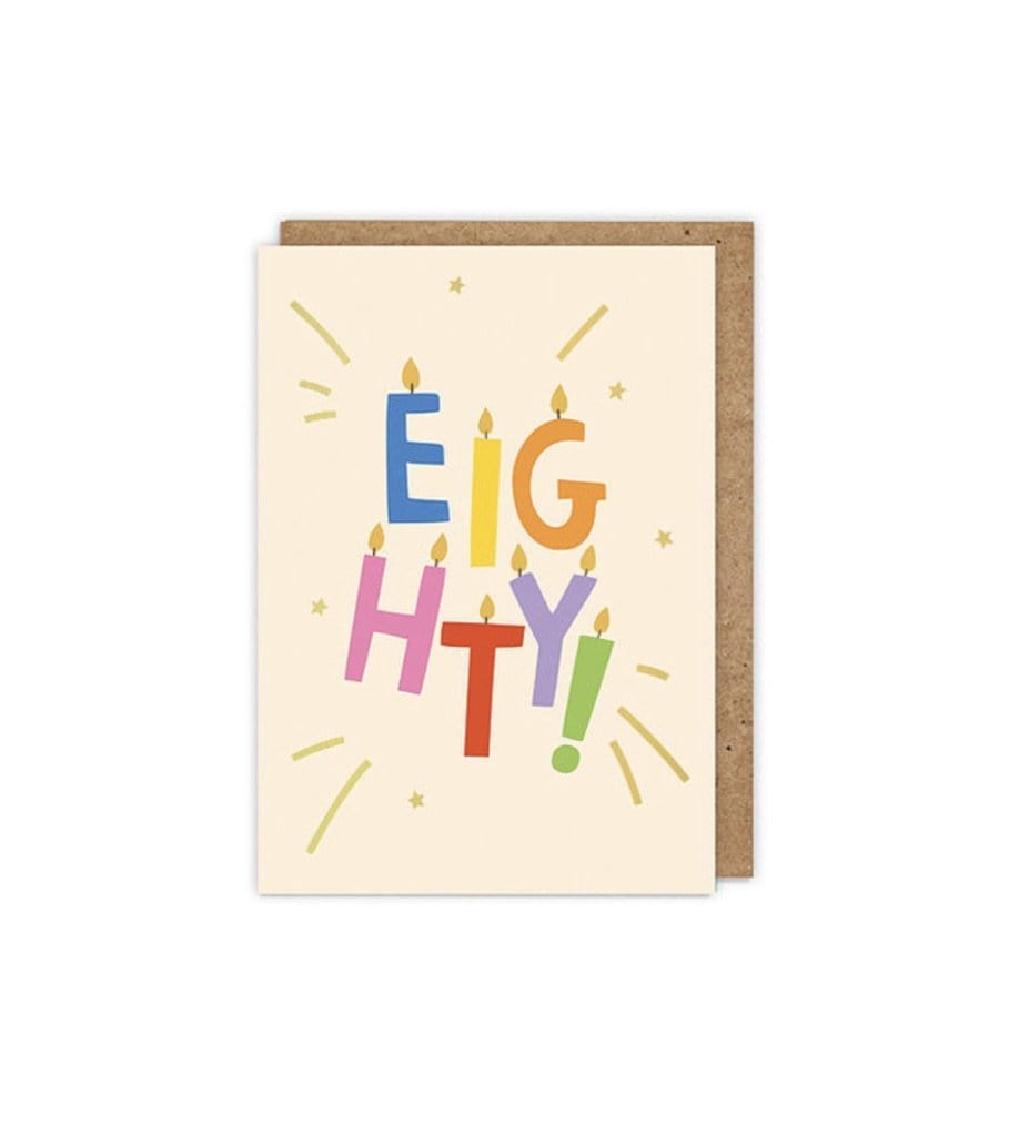 Age 80 Card