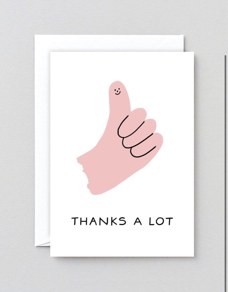 Thanks a Lot Card