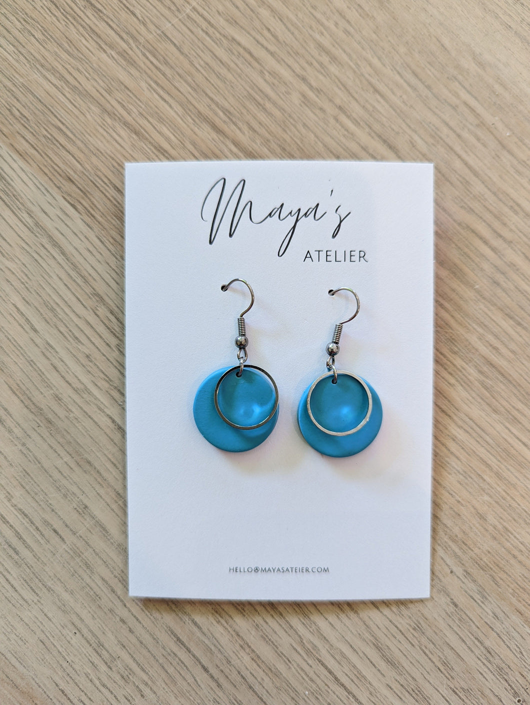 Lynn: Turquoise earrings