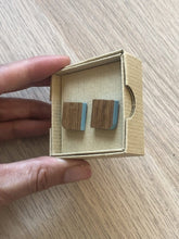 Load image into Gallery viewer, Blue Edge Studs
