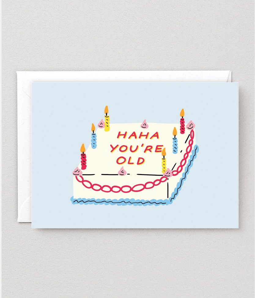 Haha you're old, card