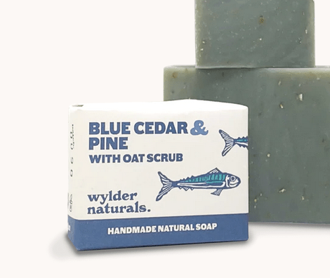 Blue Cedar & Pine with Oats Soap - 58g