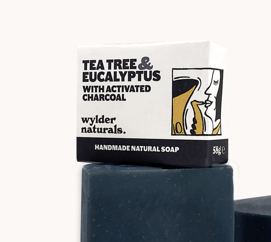 Tea Tree & Eucalyptus with Activated Charcoal Soap - 58g