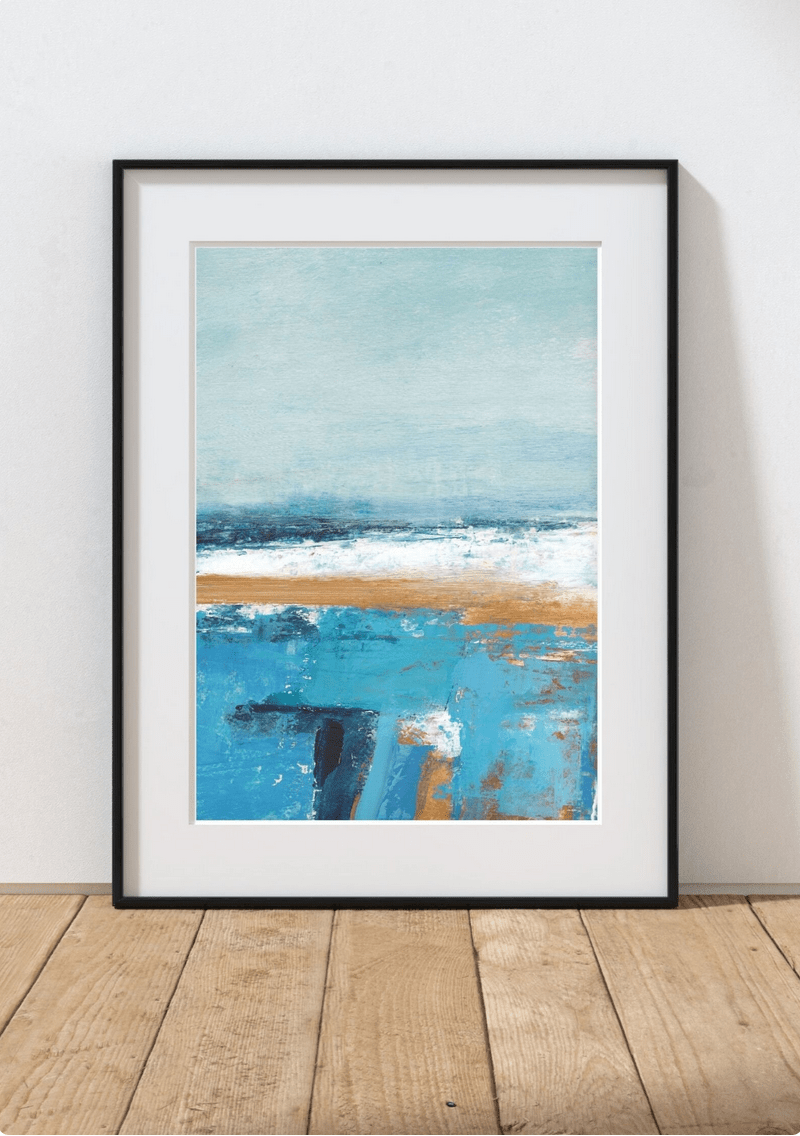 'The bay' - Unframed A4 Giclee Print
