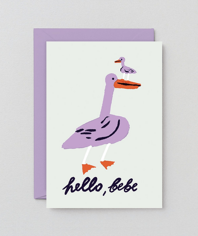 Hello Bebe Card