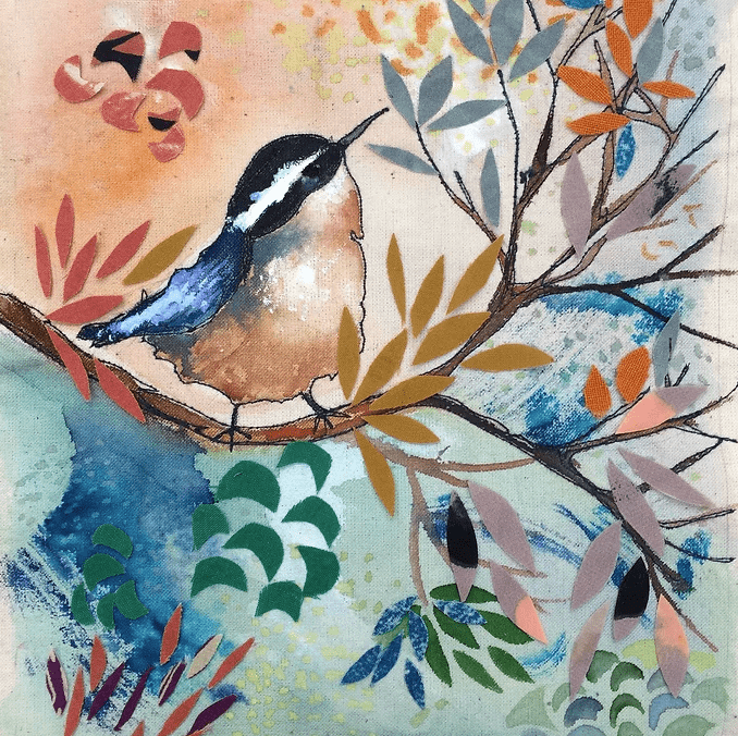Nuthatch Card (rectangle)