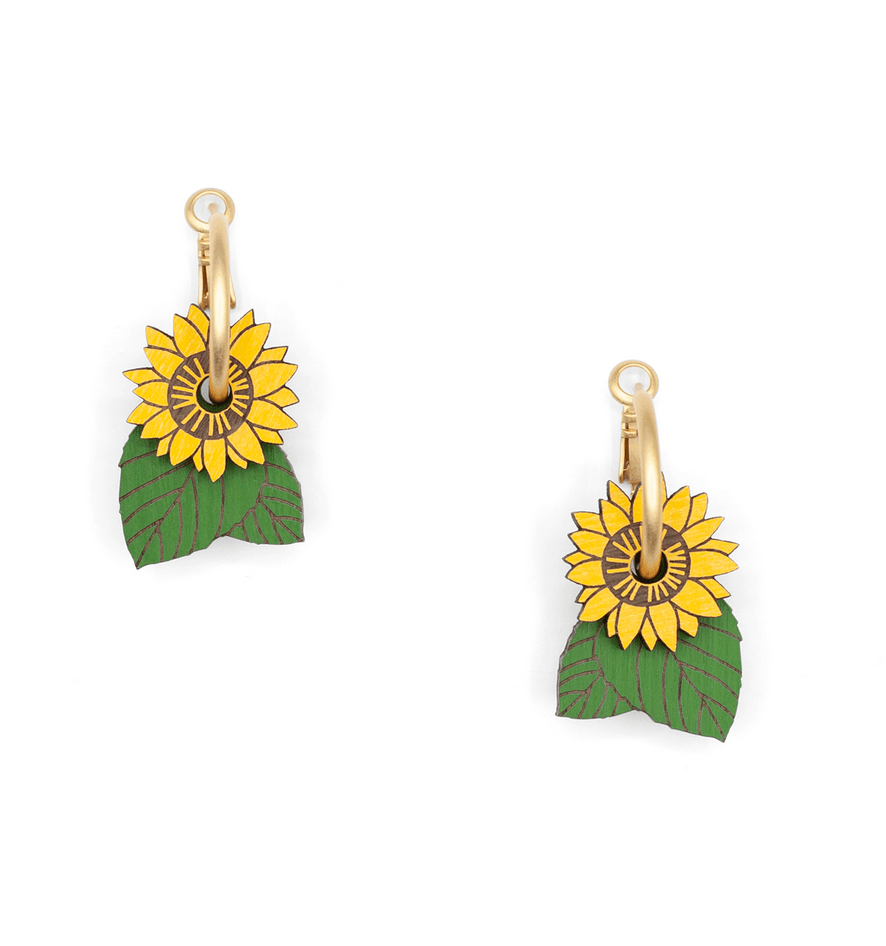 Sunflower Field Earrings