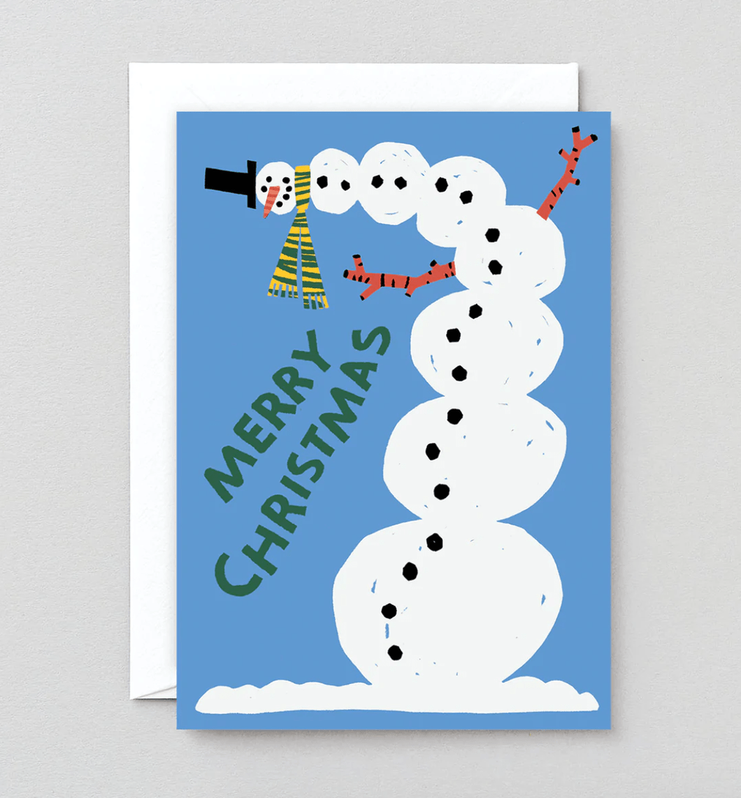 Christmas Snowman Card