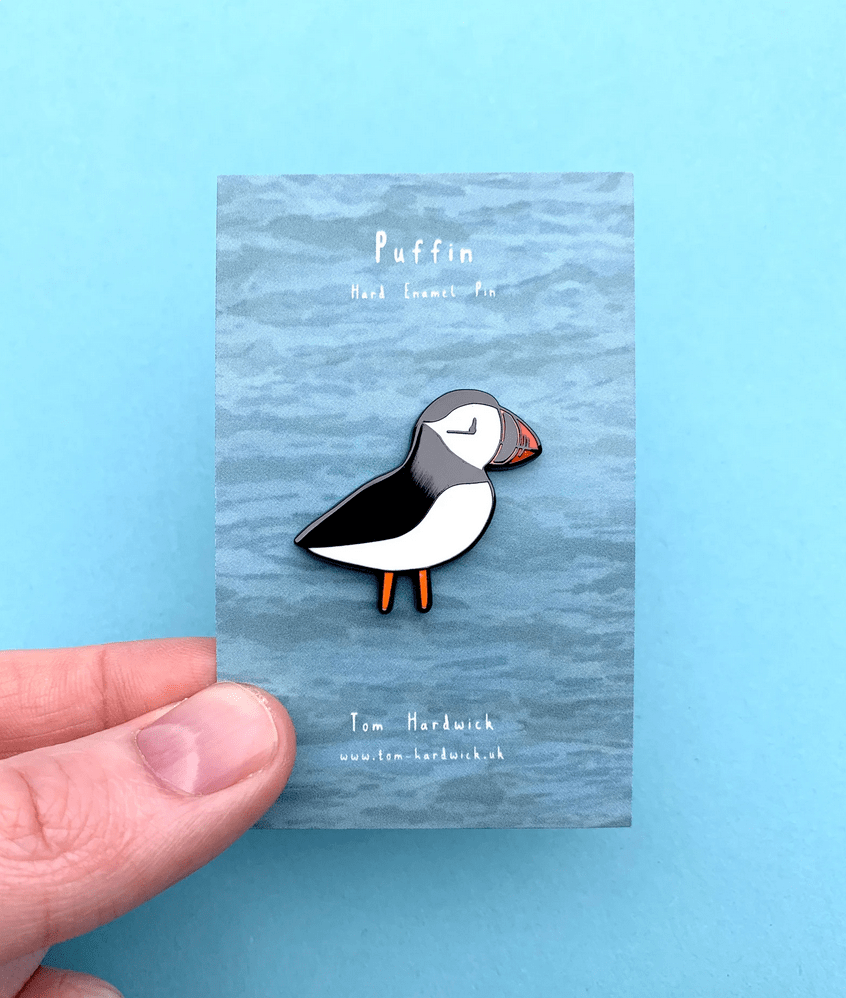 Puffin Enamel Pin