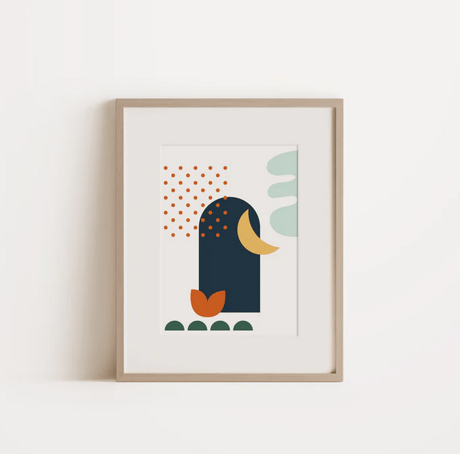 A beautiful night Print - Unframed