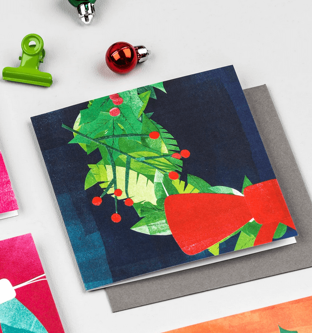 Christmas Wreath Card