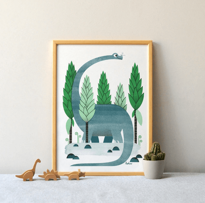 Doyouthinkhesaurus - A3 RISO print  - Unframed
