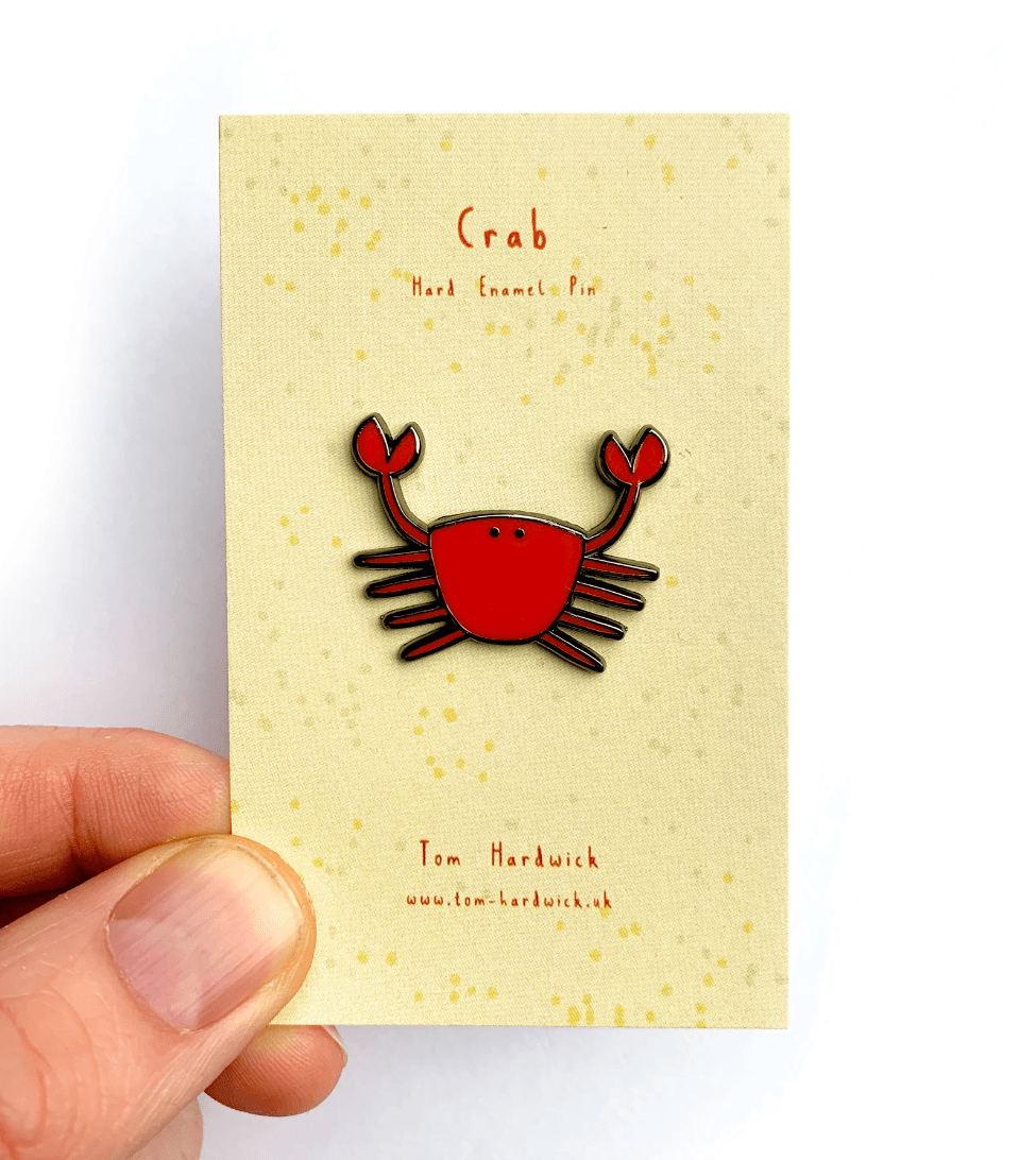Crab Enamel Pin