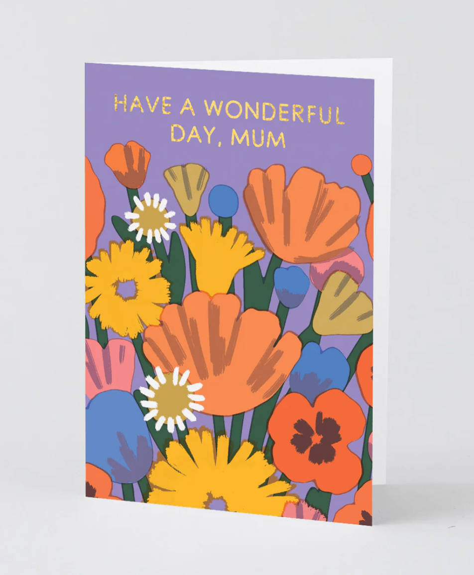 Wonderful Day Mum Card
