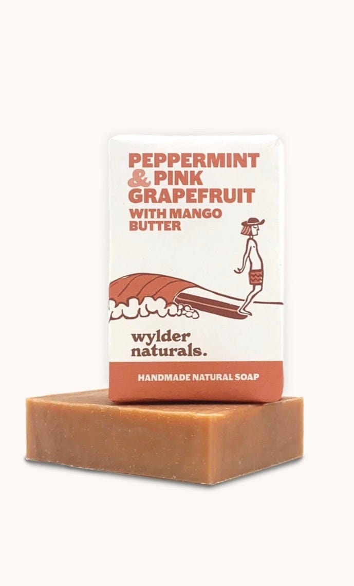 Peppermint & Pink Grapefruit with Mango Butter Soap - 115g