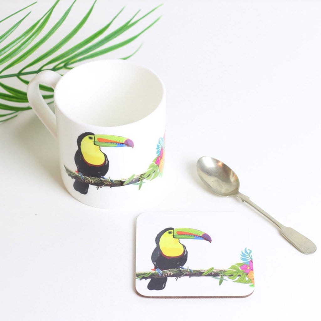 Toucan & Cockatoo Coaster