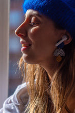 Load image into Gallery viewer, Ella: Dalmatian Stud Earrings
