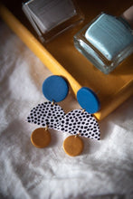 Load image into Gallery viewer, Ella: Dalmatian Stud Earrings
