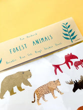 Load image into Gallery viewer, A5 Forest Animals Stickers

