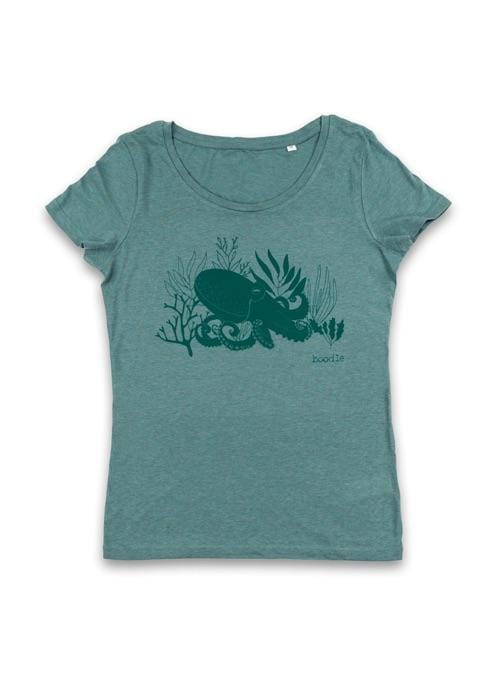 Octopus organic womans T-shirt