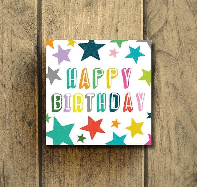 Happy Birthday Stars
