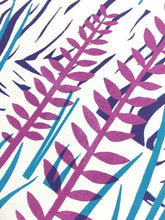 Load image into Gallery viewer, Hidden Tiger Purple Risograph Print (unframed)
