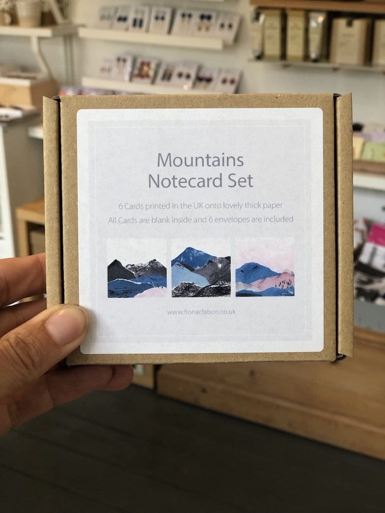 Pack of 6 Mountains Cards