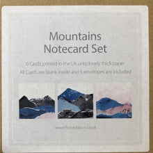 Load image into Gallery viewer, Pack of 6 Mountains Cards
