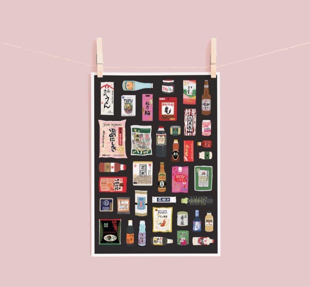 Japanese Larder Print