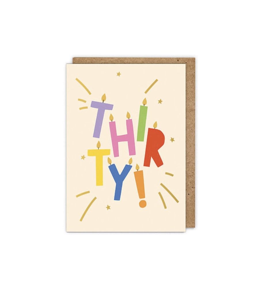 Age 30 Card