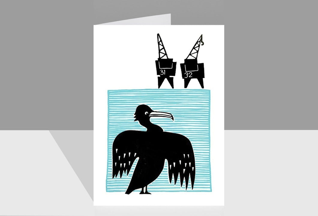Bristol Cormorant Card