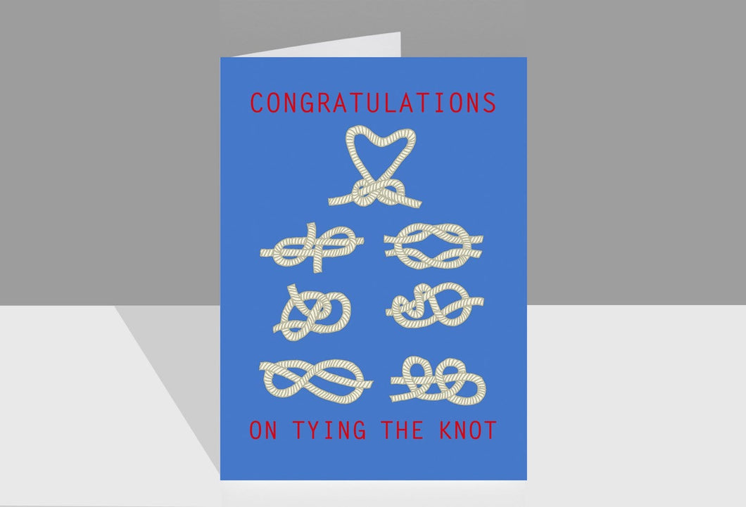 Congratulations on tying the knot Card
