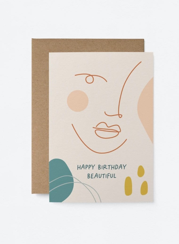 Happy Birthday Beautiful Card