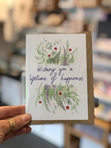 A lifetime of Happiness Card