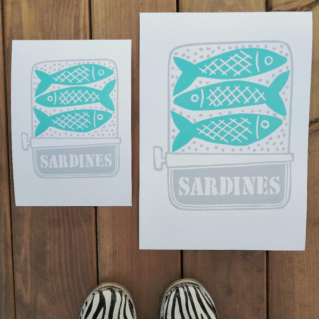 Sardines Print - A4 & A3