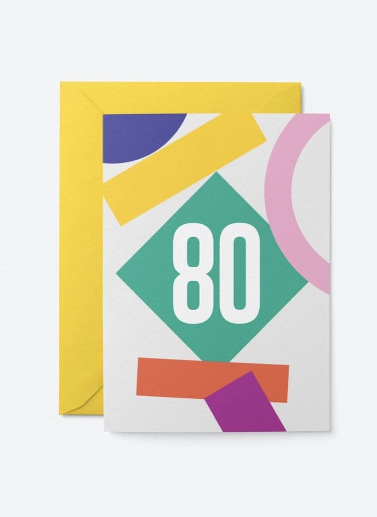 Age 80 Card