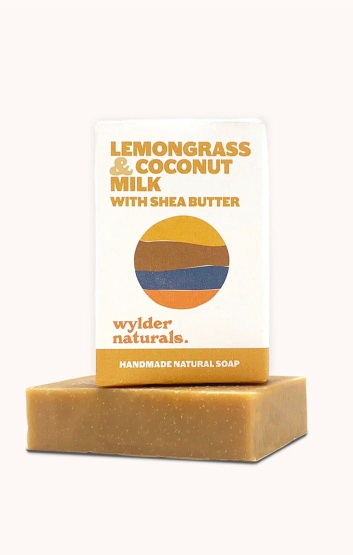 Lemongrass & Coconut Milk with Shea Butter Soap - 115g
